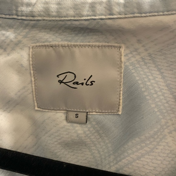 Rails short sleeve plaid shirt - Picture 2 of 2